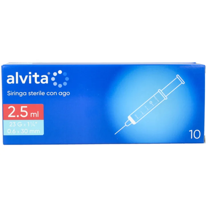 ALVITA SIRINGA 2,5ML G23 10PZ