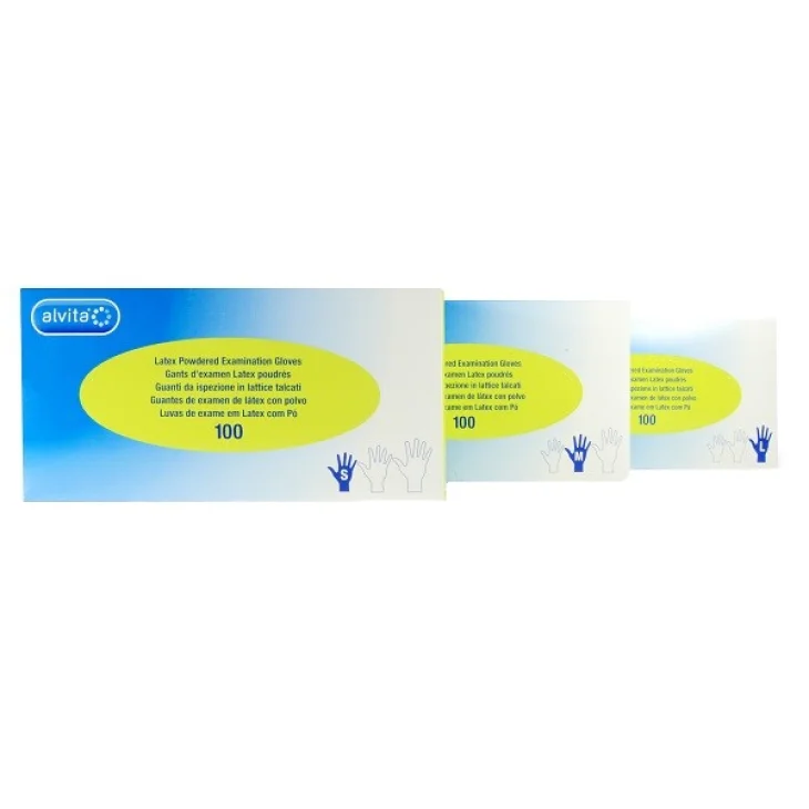 ALVITA GUANTI LATTICE S 100PZ