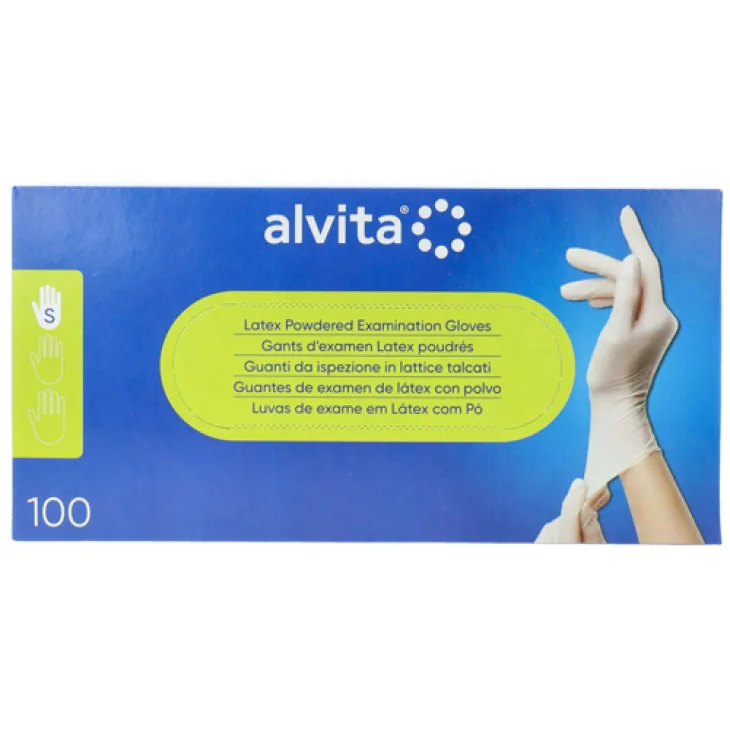 ALVITA GUANTI LATTICE M 100PZ