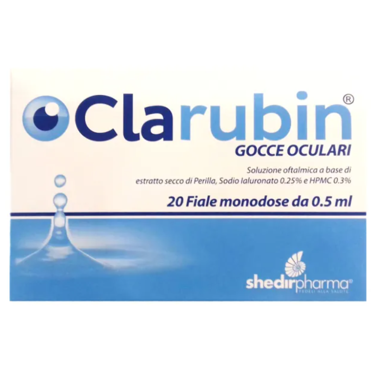 CLARUBIN GTT OCULARI 20F MONOD