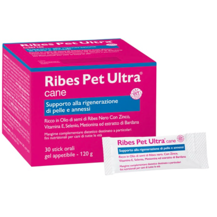 Ribes Pet Ultra Cane Gel Mangime Complementare Dietetico 30 Bustine
