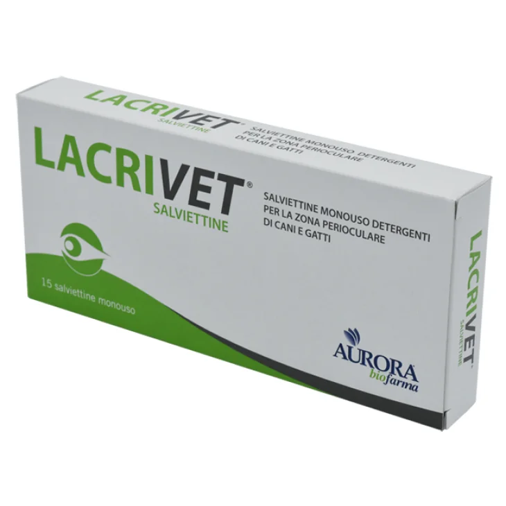 LACRIVET SALVIETTINE 15PZ LACRIVET SALVIETTINE 15PZ