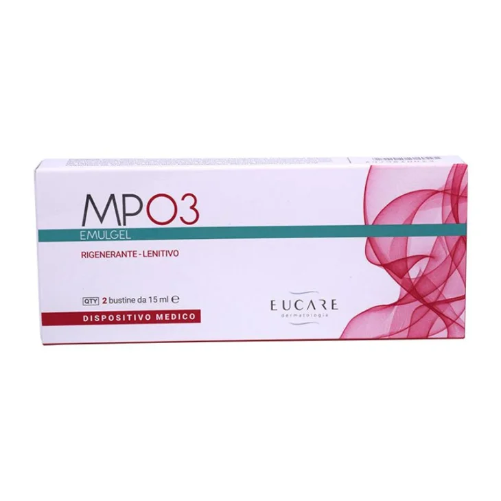 Eucare Mpo3 Emulgel Lenitivo Rigenerante Pelli Irritate 2 Bustine 15 ml