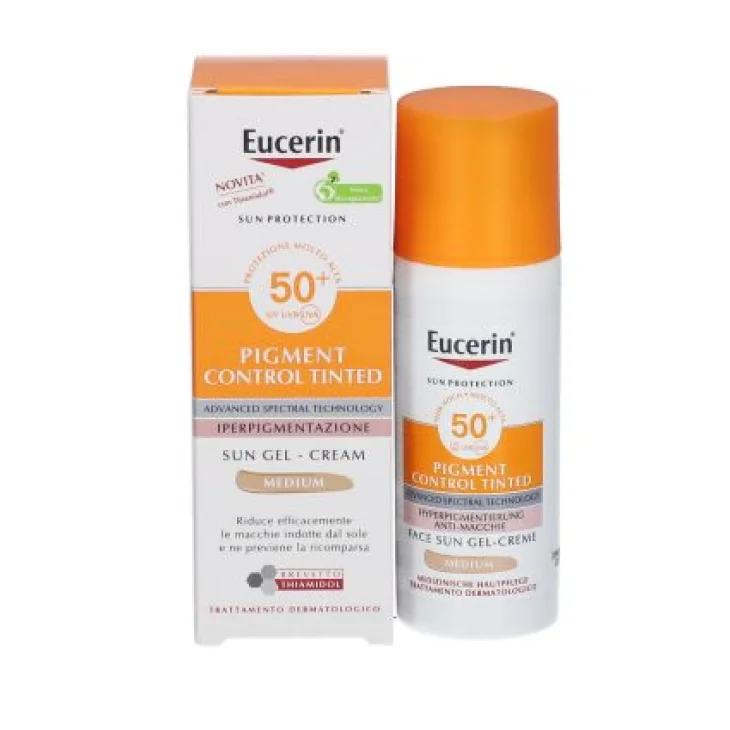 Eucerin Sun Pigment Control Tinted SPF 50+ Fotoprotettore Colorato ad Alta Protezione 50 ml