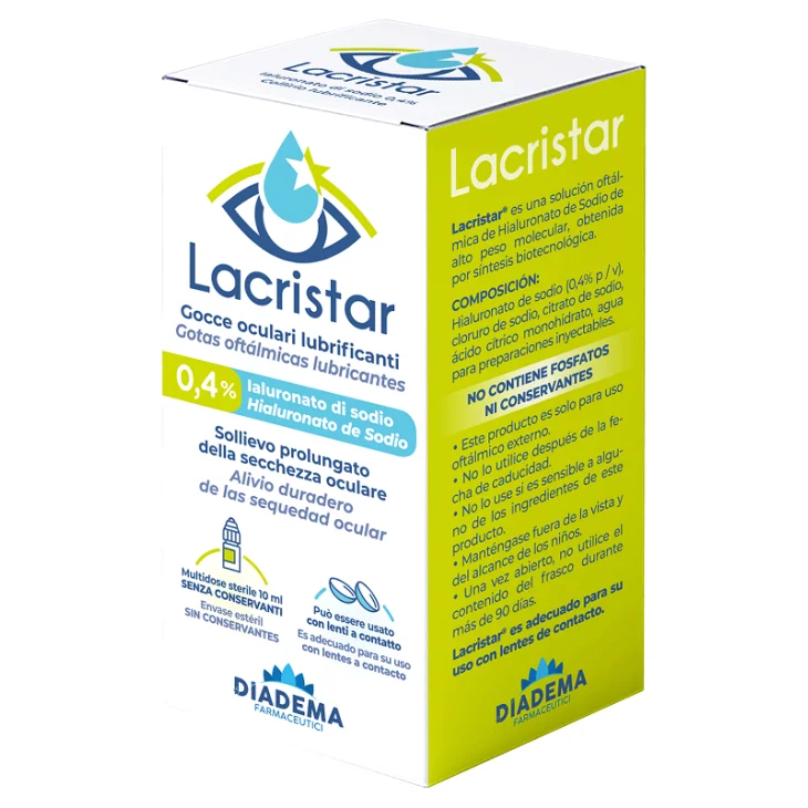 LACRISTAR GOCCE OCULARI 10ML LACRISTAR GOCCE OCULARI 10ML