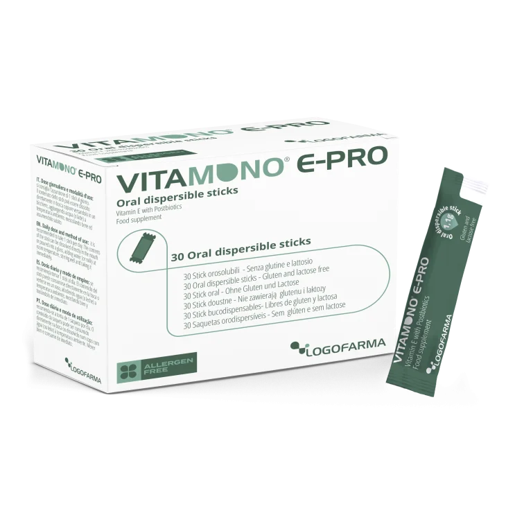 Logofarma Vitamono E-pro Integratore Antiossidante 30 bustine