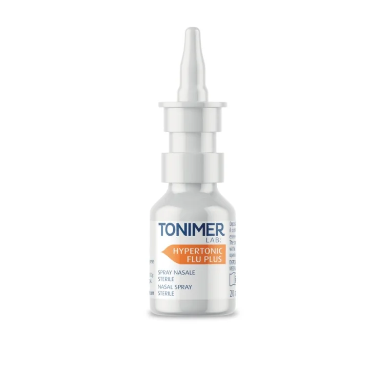 Tonimer lab: Hypertonic Flu Plus Spray Nasale Ipertonico Flu Plus 20 ml Tonimer lab: Hypertonic Flu Plus Spray Nasale Ipertonico Flu Plus 20 ml