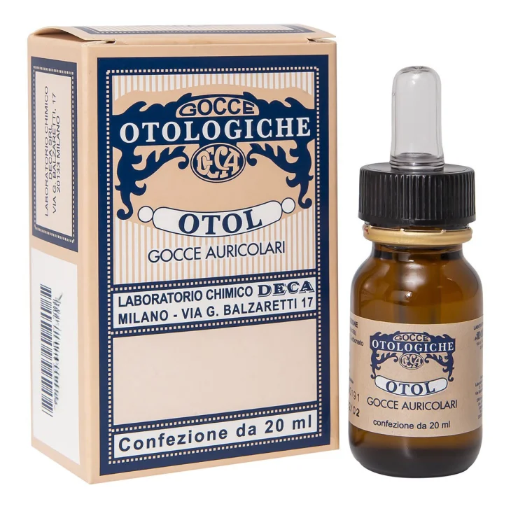 Otol Gocce Auricolari Pulizia E Igiene Dell'orecchio 20 Ml