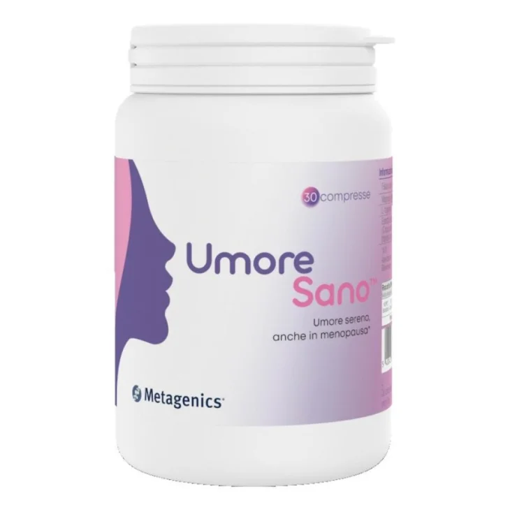 Metagenics UmoreSano Integratore Supporto Umore e Menopausa con Zafferano 30 Compresse