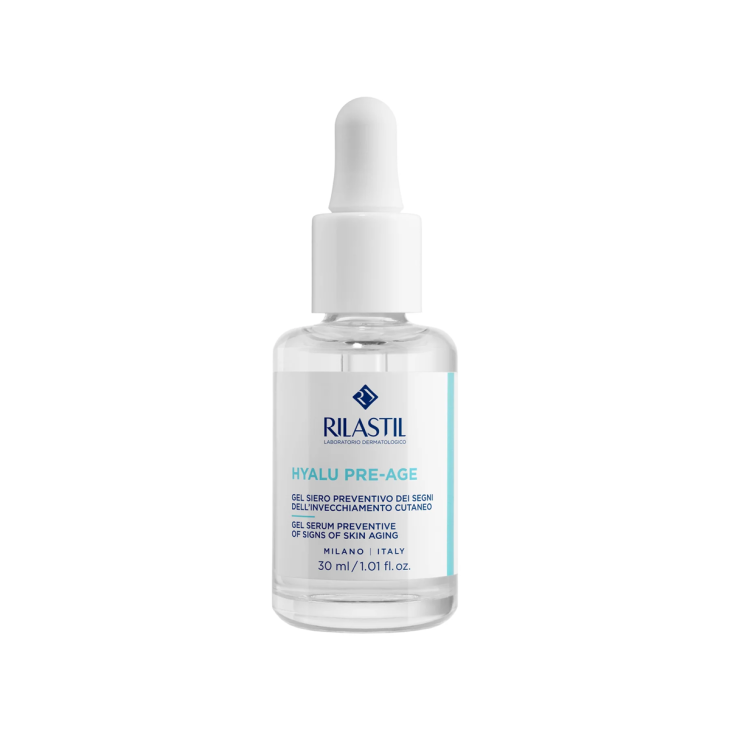 Rilastil Hyalu Pre-Age Gel Siero Preventivo dei Segni dell'Invecchiamento Cutaneo 30 ml