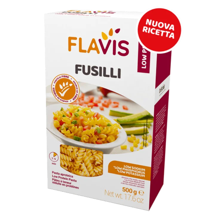 Flavis Fusilli Pasta Aproteica 500 grammi