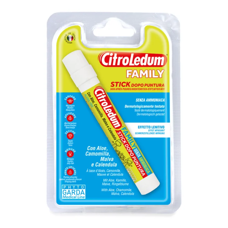 Phyto Garda CitroLedum Family Stick Dopopuntura Senza Ammoniaca 10 ml Phyto Garda CitroLedum Family Stick Dopopuntura Senza Ammoniaca 10 ml