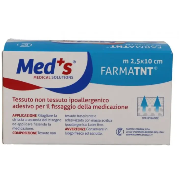 Meds Farmatnt Cerotto Tessuto Non Tessuto Fix 250 x 10 cm Meds Farmatnt Cerotto Tessuto Non Tessuto Fix 250 x 10 cm