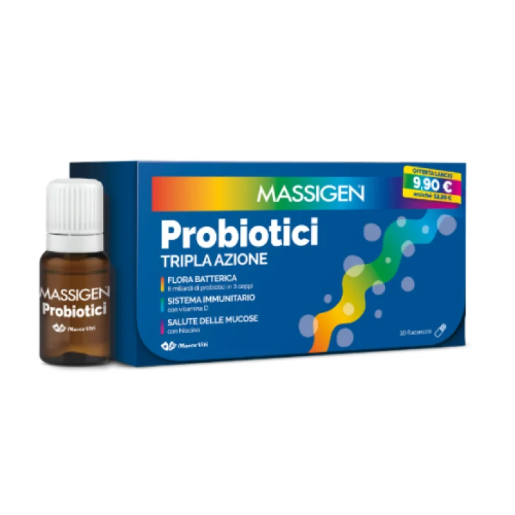 MASSIGEN PROBIOTICI10FLX8ML PP