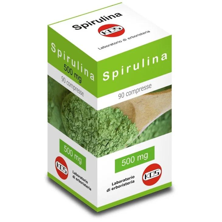 SPIRULINA 90CPR 500MG