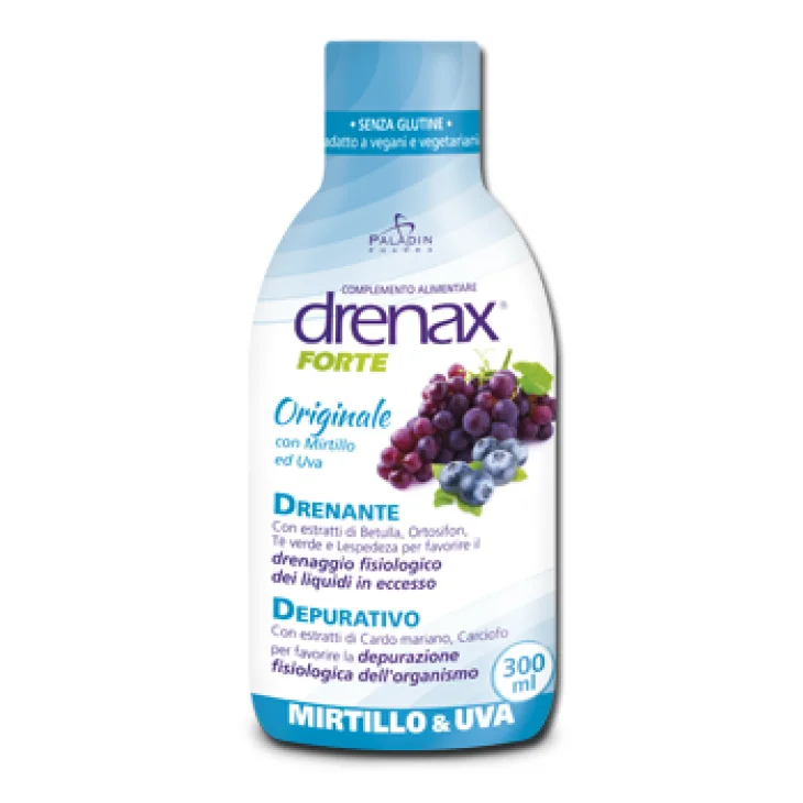 Drenax Forte Mirtillo Integratore alimentare Drenante 300 ml