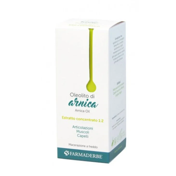 Farmaderbe Olio Di Arnica Massaggio Muscolare E Cuoio Capelluto 100 Ml