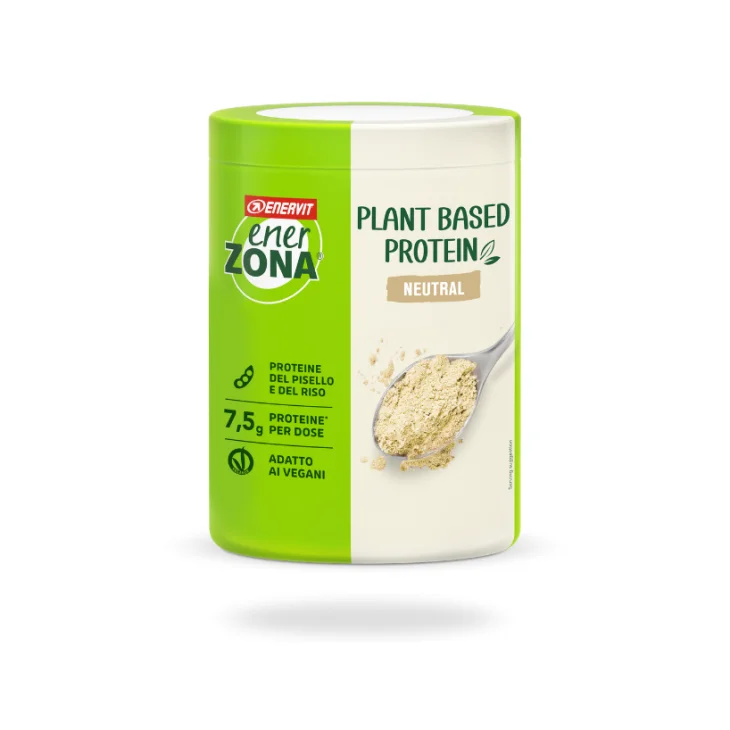 Enervit Vegetal Plant Based Integratore Di Proteine Vegetali Gusto Neutro 230 G