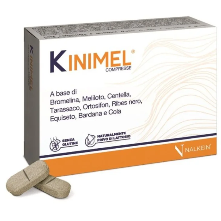 Nalkein Kinimel Drenaggio Liquidi e Microcircolo 30 Compresse