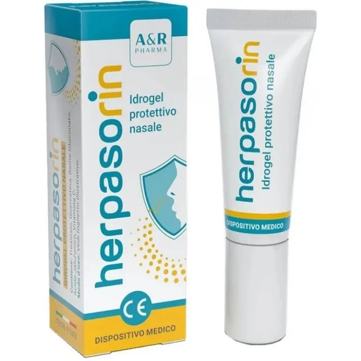 Herpaso Herpasorin Idrogel Protettivo Nasale Rinite Allergica 10 ml