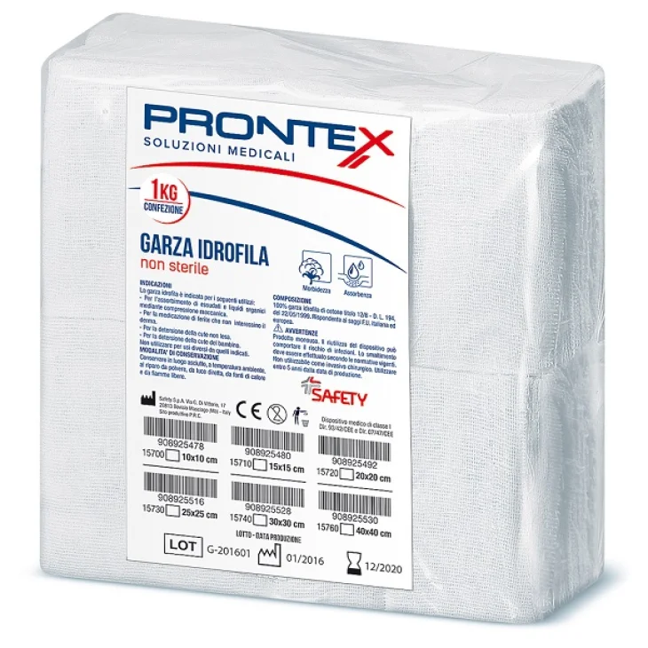 GARZA TEXIL 30X30CM 1KG