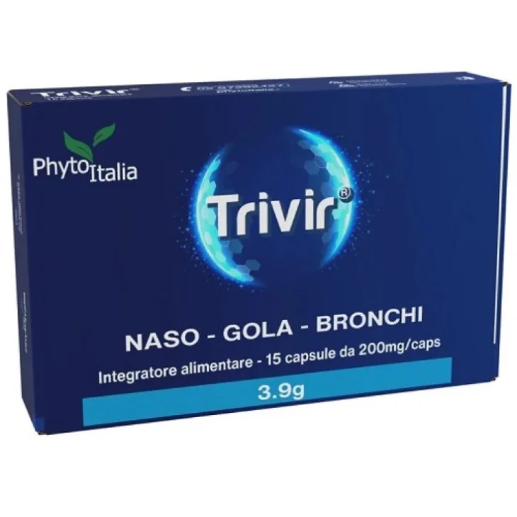 Trivir Integratore per potenziare il sistema immunitario 15 Capsule
