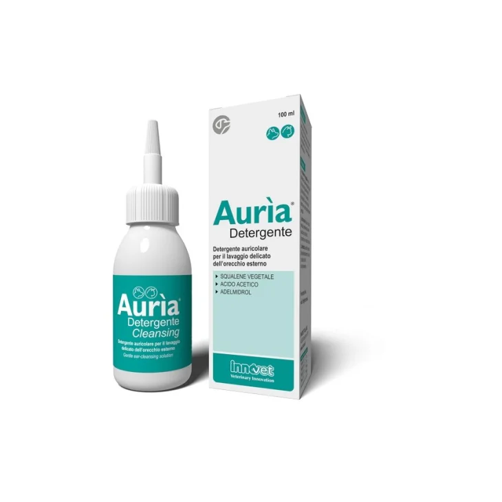 Innovet Auria Detergente Auricolare Pulizia Orecchio Cane Gatto 100 Ml