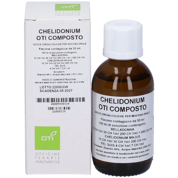 CHELIDONIUM OTI COMPOSTO GOCCE