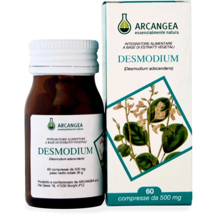 Arcangea Desmodium Integratore Supporto Fegato 60 Compresse