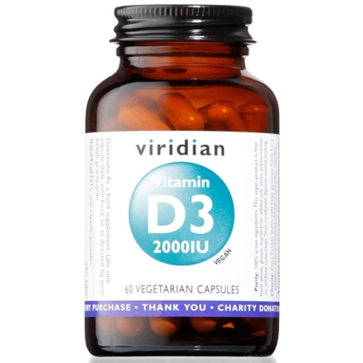 VITAMIN D3 2000IU 60CPS VEG VITAMIN D3 2000IU 60CPS VEG