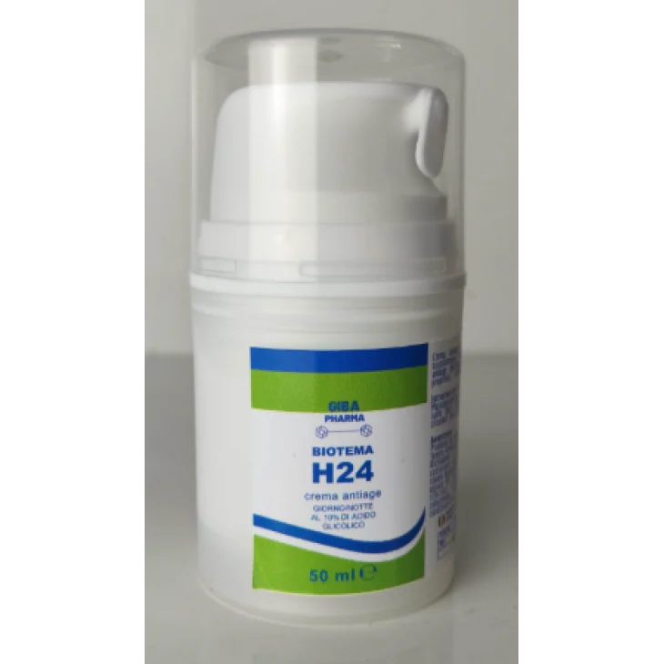 Biotema H24 Crema Acido Glicolico 10% per Antinvecchiamento 50ml