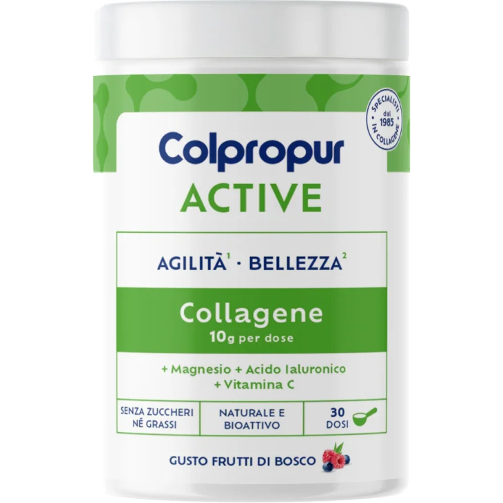 Colpropur Active Gusto Frutti di Bosco Integratore per la Resistenza Muscolare 345 g