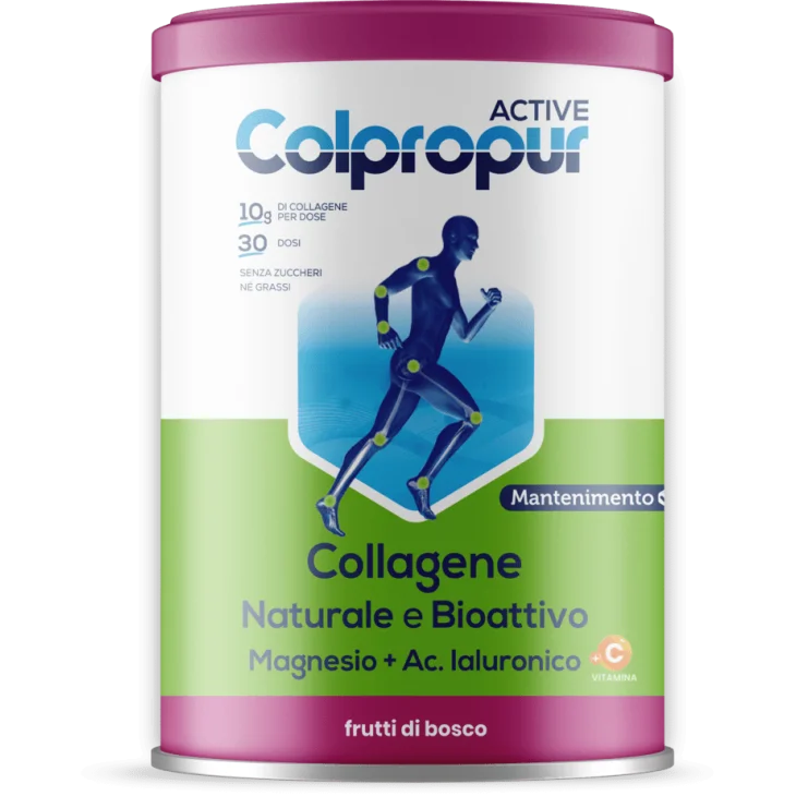 Colpropur Active Gusto Frutti di Bosco Integratore per la Resistenza Muscolare 345 g