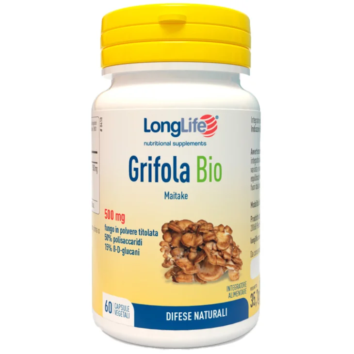 LONGLIFE GRIFOLA BIO 60CPS LONGLIFE GRIFOLA BIO 60CPS