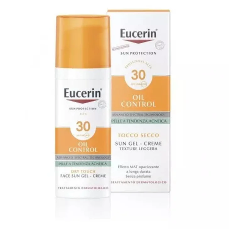 Eucerin Sun Oil Control Crema Solare Viso SPF 30 Pelli Grasse 50 ml