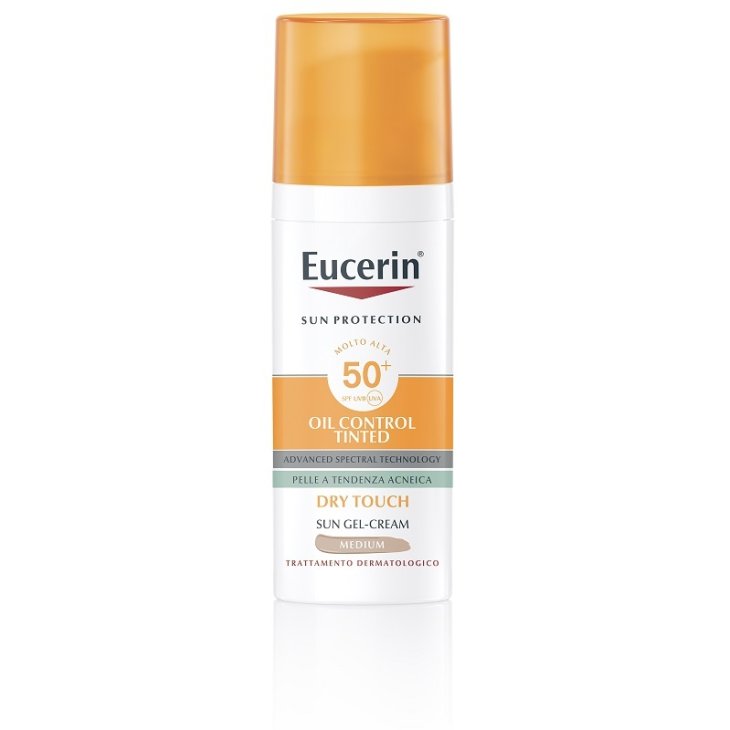 Eucerin Sun Oil Control Tinted Fotoprotettore Viso Colorato 50 ml