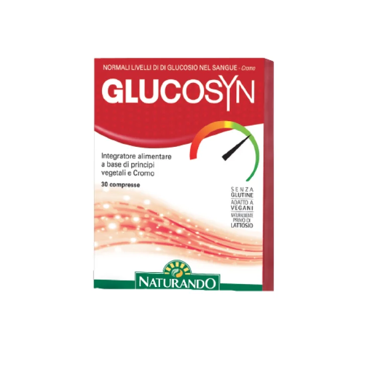 Naturando Glucosyn Integratore per il Metabolismo dei Carboidrati 30 Compresse Naturando Glucosyn Integratore per il Metabolismo dei Carboidrati 30 Compresse