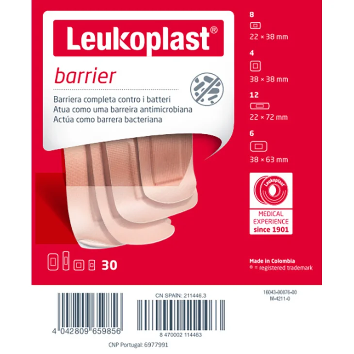 LEUKOPLAST BARRIER 30PZ ASSORT LEUKOPLAST BARRIER 30PZ ASSORT