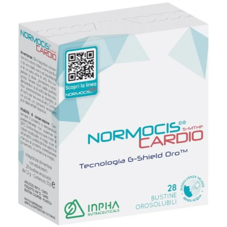 Normocis Cardio Integratore Vitamine 28 Bustine Orosolubili Senza Glutine Normocis Cardio Integratore Vitamine 28 Bustine Orosolubili Senza Glutine