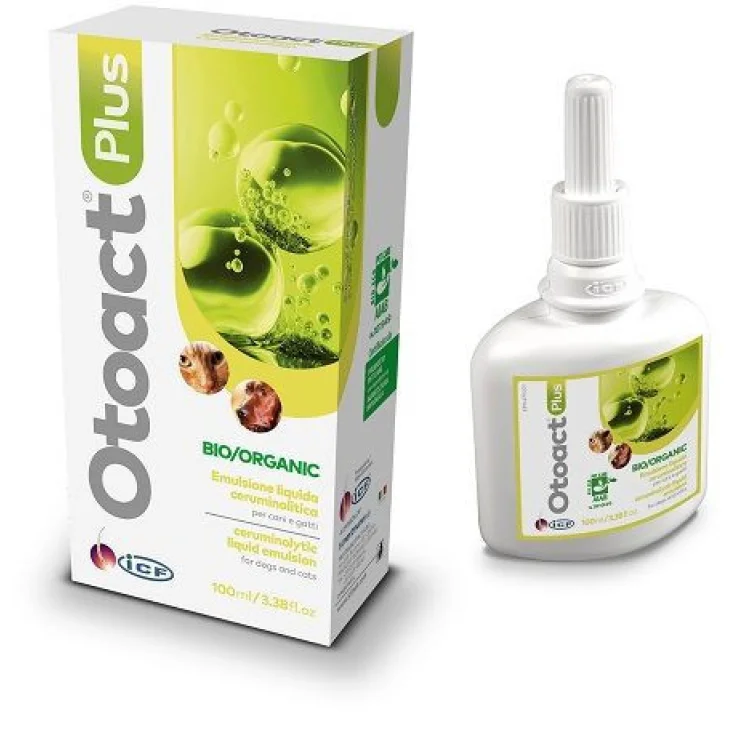 Otoact Plus Emulsione Ceruminolitica Cani E Gatti 100 ml Otoact Plus Emulsione Ceruminolitica Cani E Gatti 100 ml