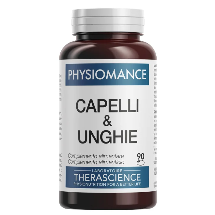 Physiomance Capelli & Unghie Integratore per Capelli e Unghie 90 perle