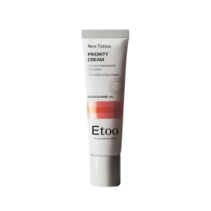 Etoo Priority Cream Trattamento Preparatorio Pre-Tattoo 30 ml