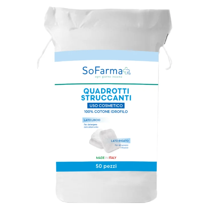 QUADROTTI STRUCCANTI 50PZ SF+ QUADROTTI STRUCCANTI 50PZ SF+