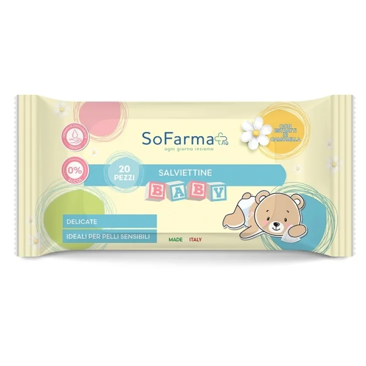 SALVIETTINE CAMOM BABY 20PZ SF+ SALVIETTINE CAMOM BABY 20PZ SF+