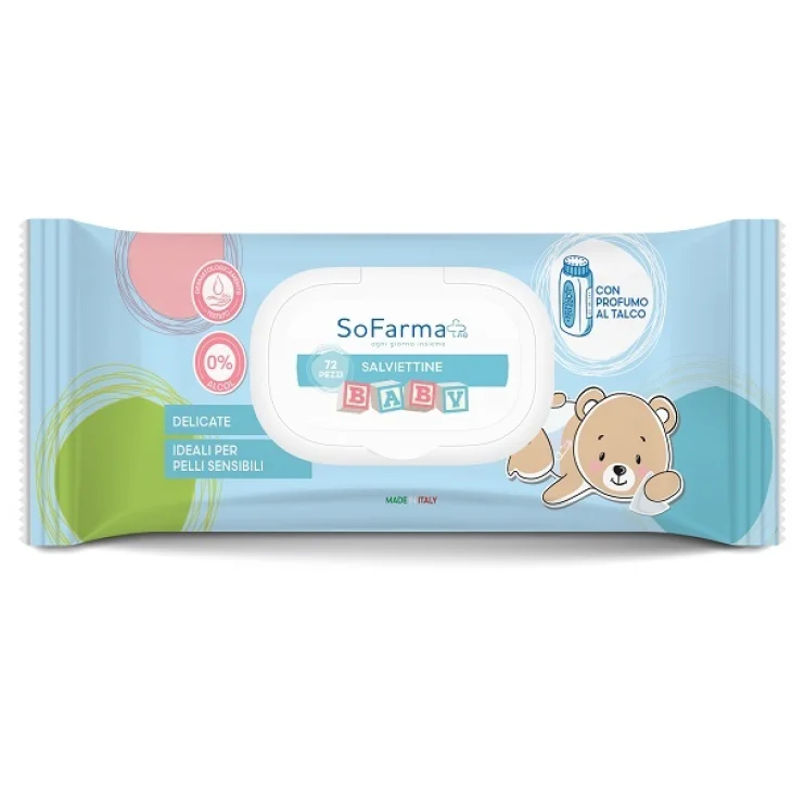 SALVIETTINE TALCO BABY 72PZ SF+ SALVIETTINE TALCO BABY 72PZ SF+