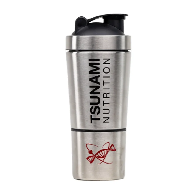 Tsunami shaker Metal Portapil 600+200 ml
