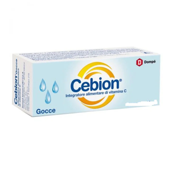 Cebion Integratore di Vitamina C per Sistema Immunitario Bambini Gocce 30ml