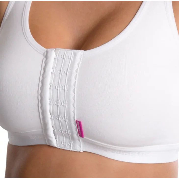 Lipoelastic Reggiseno Compressivo Post Operatorio PI ACTIVE Bianco M