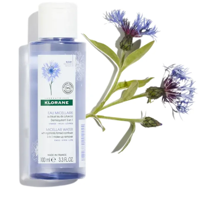 Klorane Acqua Micellare al Fiordaliso BIO 3 in 1 100 ml