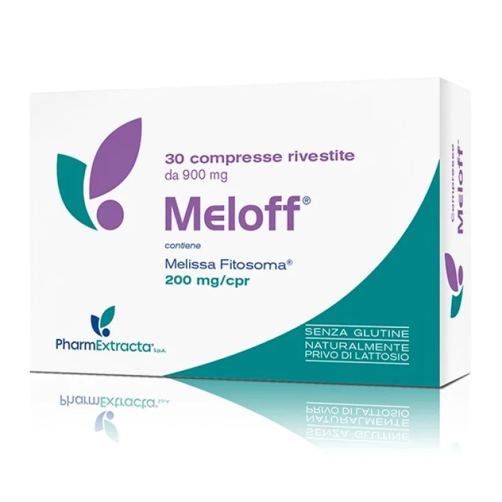 PharmExtracta Meloff Integratore per il rilassamento e il benessere mentale 30 Compresse